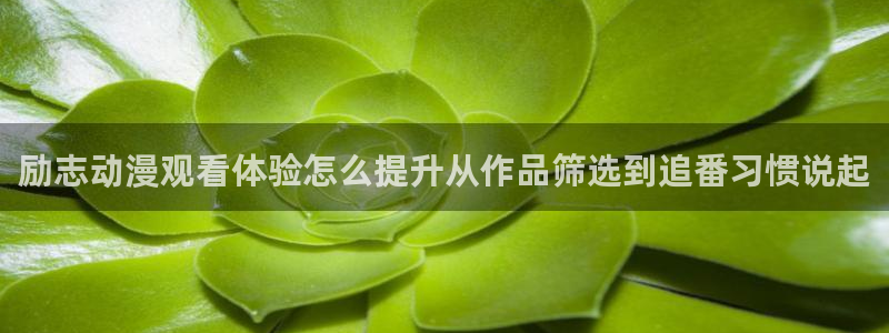 喵趣漫画经典作品推荐:励志动漫观看体验怎么提升从作品筛选到追番习惯说起配图